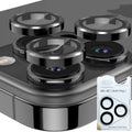 iPhone 16 Pro / Pro Max Eagle Eye AR+AF Lens Protector with Removal Tool [Black Titanium] - Black Titanium