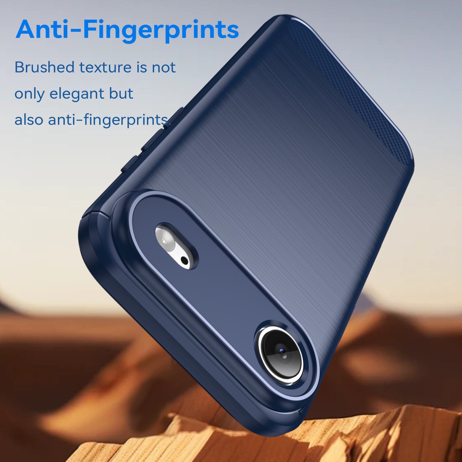 Apple iPhone 17 Air Carbon Fibre Brushed Case [Navy]
