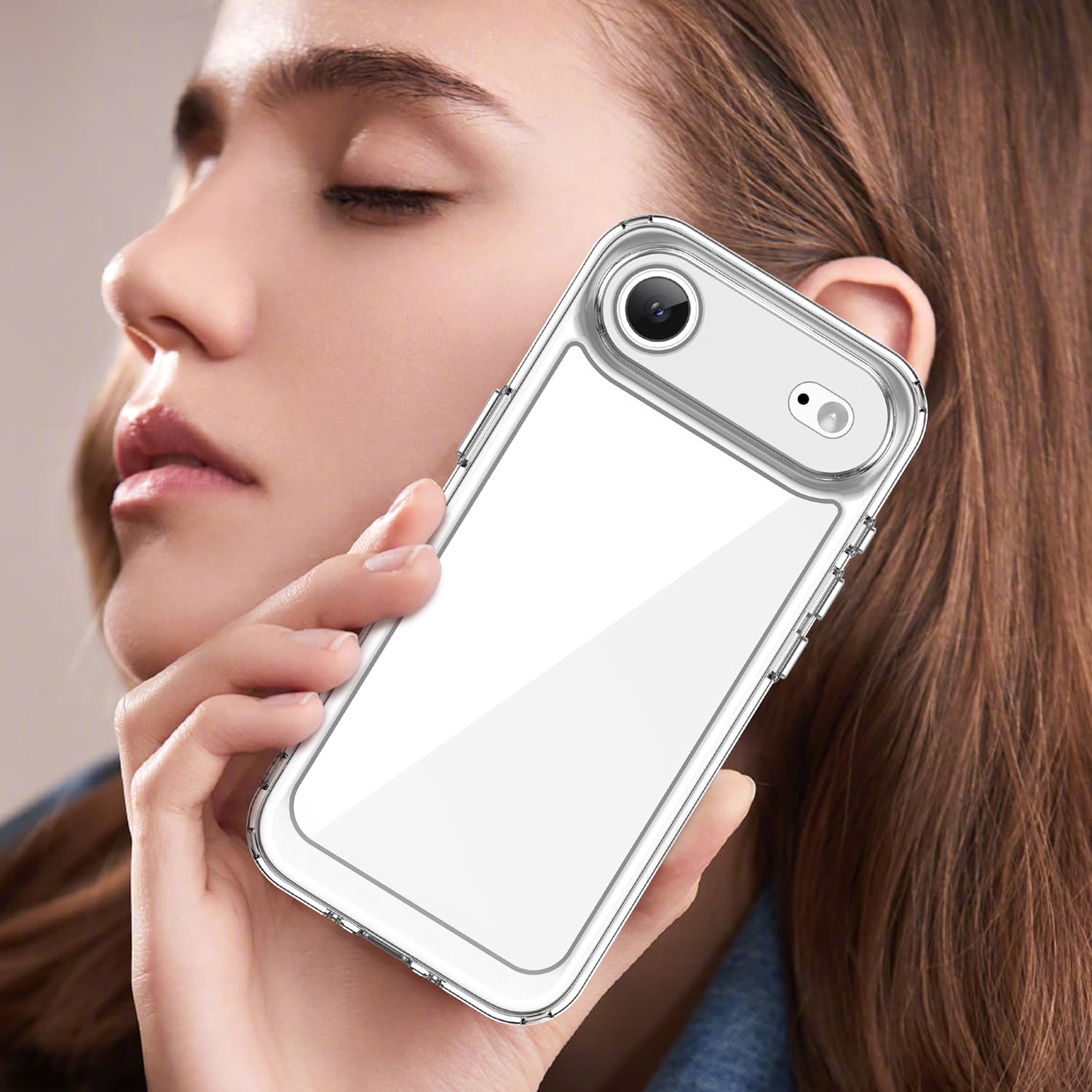 Apple iPhone 17 Air Soft TPU Bumper Case [Clear]