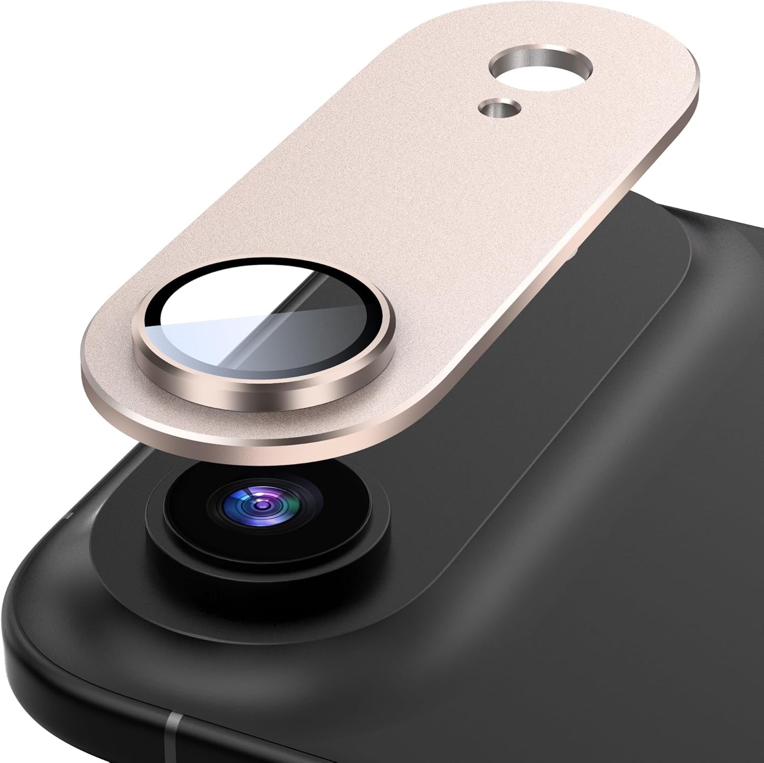 iPhone Air AR+AF Matte Alloy Camera Island Lens Protector [Light Gold]