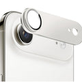 iPhone Air AR+AF Matte Alloy Camera Island Lens Protector [Silver] - Silver