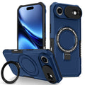 iPhone Air MagSafe Case with Sliding Camera Cover & Ring Stand [Navy] - Navy