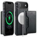 iPhone Air DG.Ming MagSafe Wallet Case [Black] - Black