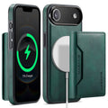 iPhone Air DG.Ming MagSafe Wallet Case [Green] - Green