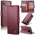Apple iPhone Air CaseMe Retro Wallet Case [Maroon] - Maroon