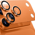 iPhone 17 Pro AR+AF Matte Alloy Camera Island Lens Protector [Orange] - Orange