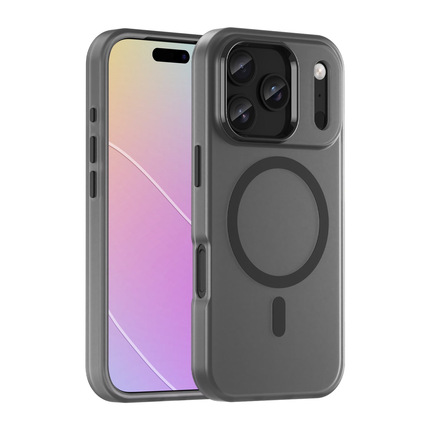 iPhone 18 Pro / 17 Pro MagSafe Soft Matte Case [Black]