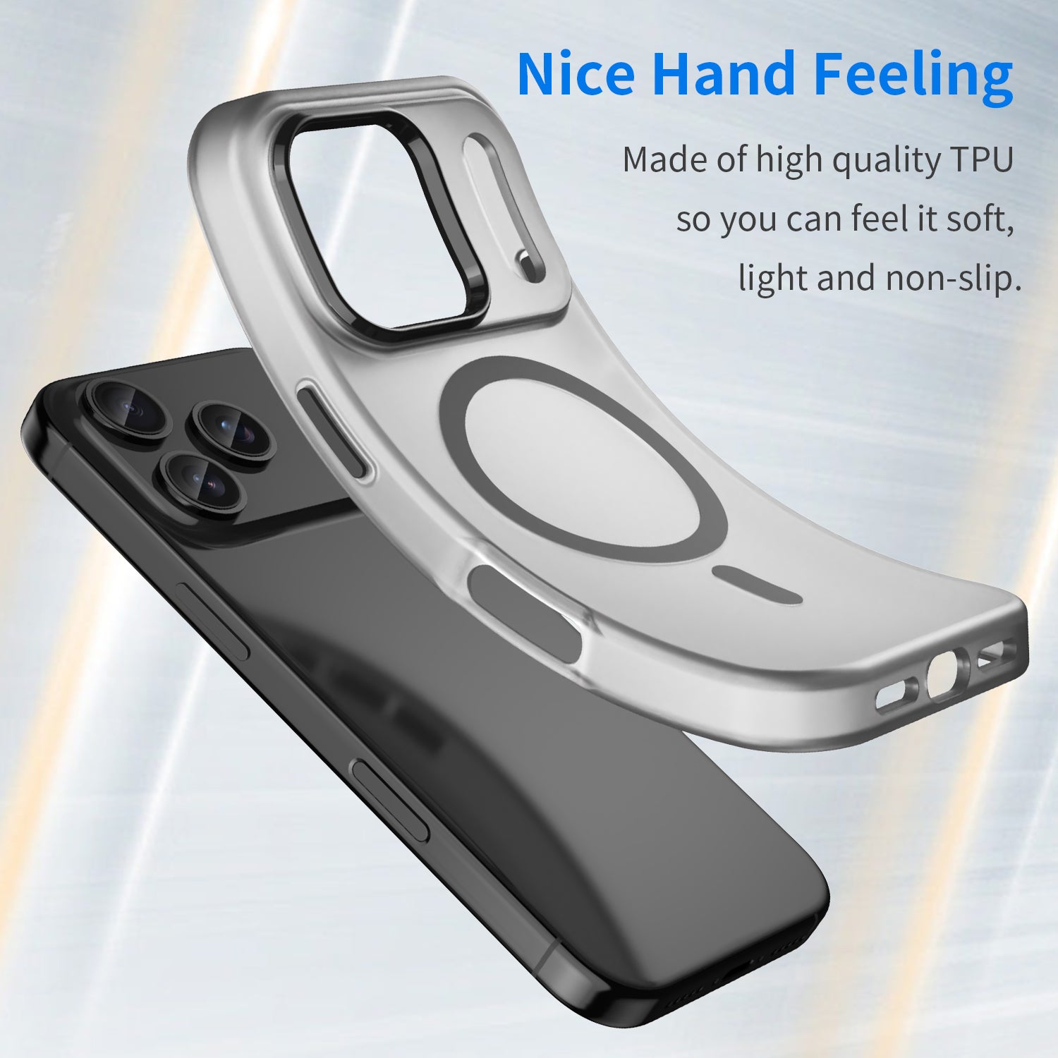 iPhone 17 Pro MagSafe Soft Matte Case [Black]