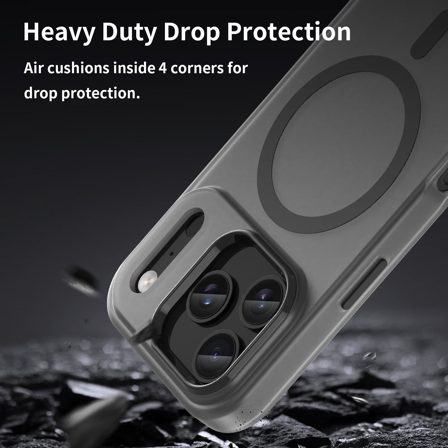 iPhone 17 Pro MagSafe Soft Matte Case [Black]