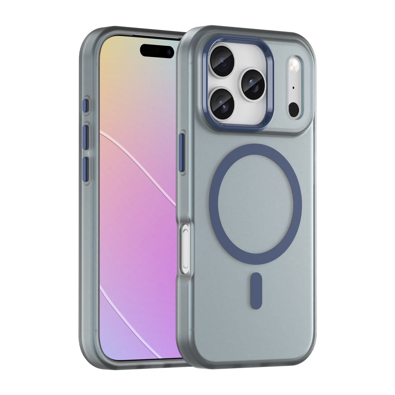 iPhone 18 Pro / 17 Pro MagSafe Soft Matte Case [Navy]