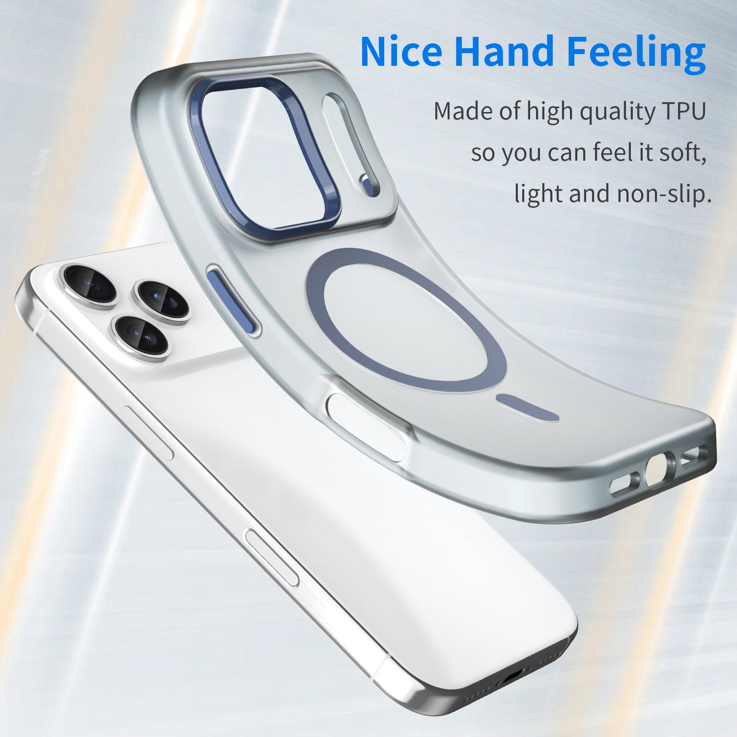 iPhone 17 Pro MagSafe Soft Matte Case [Navy]