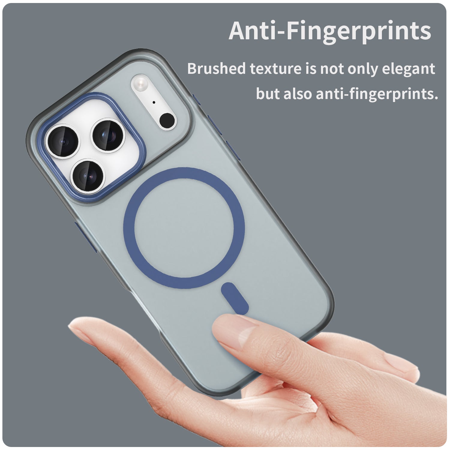 iPhone 17 Pro MagSafe Soft Matte Case [Navy]