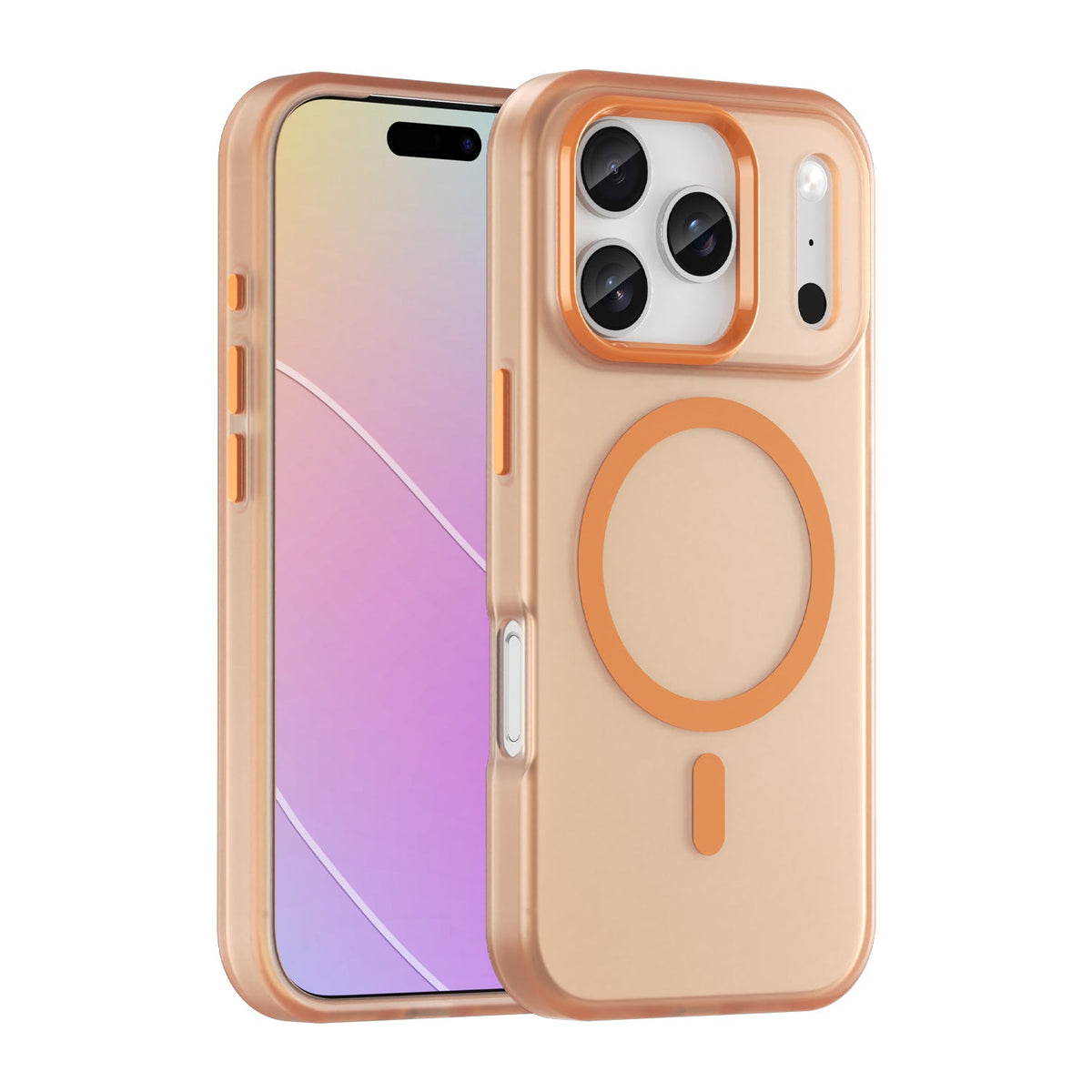 iPhone 18 Pro / 17 Pro MagSafe Soft Matte Case [Orange]