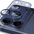 iPhone 17 Pro Max Eagle Eye AR+AF Lens Protector + Ultra-Thin Camera Island Film - Titanium Blue - Titanium Blue