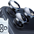 iPhone 17 Pro / Pro Max Eagle Eye AR+AF Lens Protector with Removal Tool [Titanium Blue] - Titanium Blue