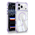 iPhone 17 Pro Max CrystalGuard MagSafe Clear Shockproof Bumper Case [Lilac] - Lilac