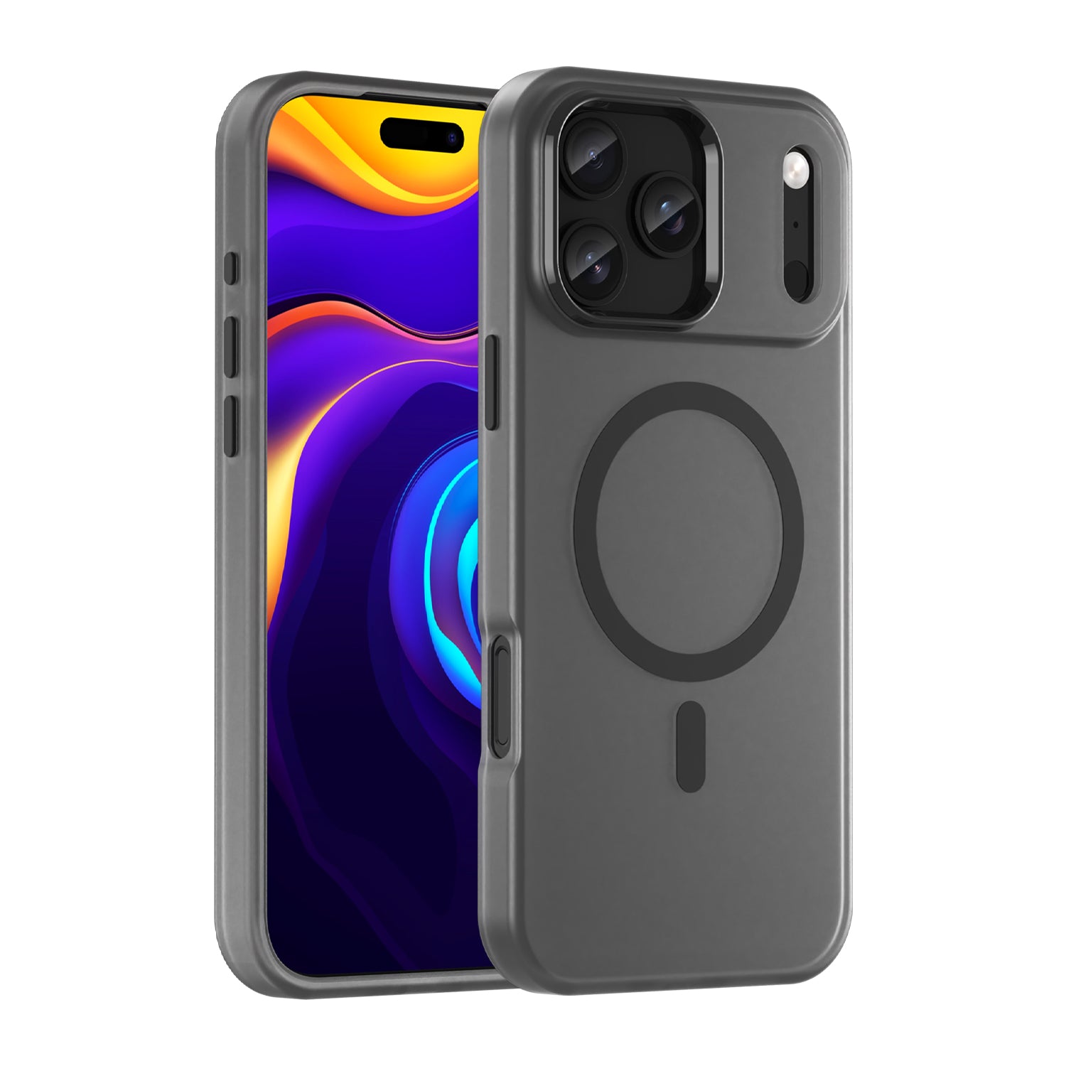 iPhone 17 Pro Max MagSafe Soft Matte Case [Black]