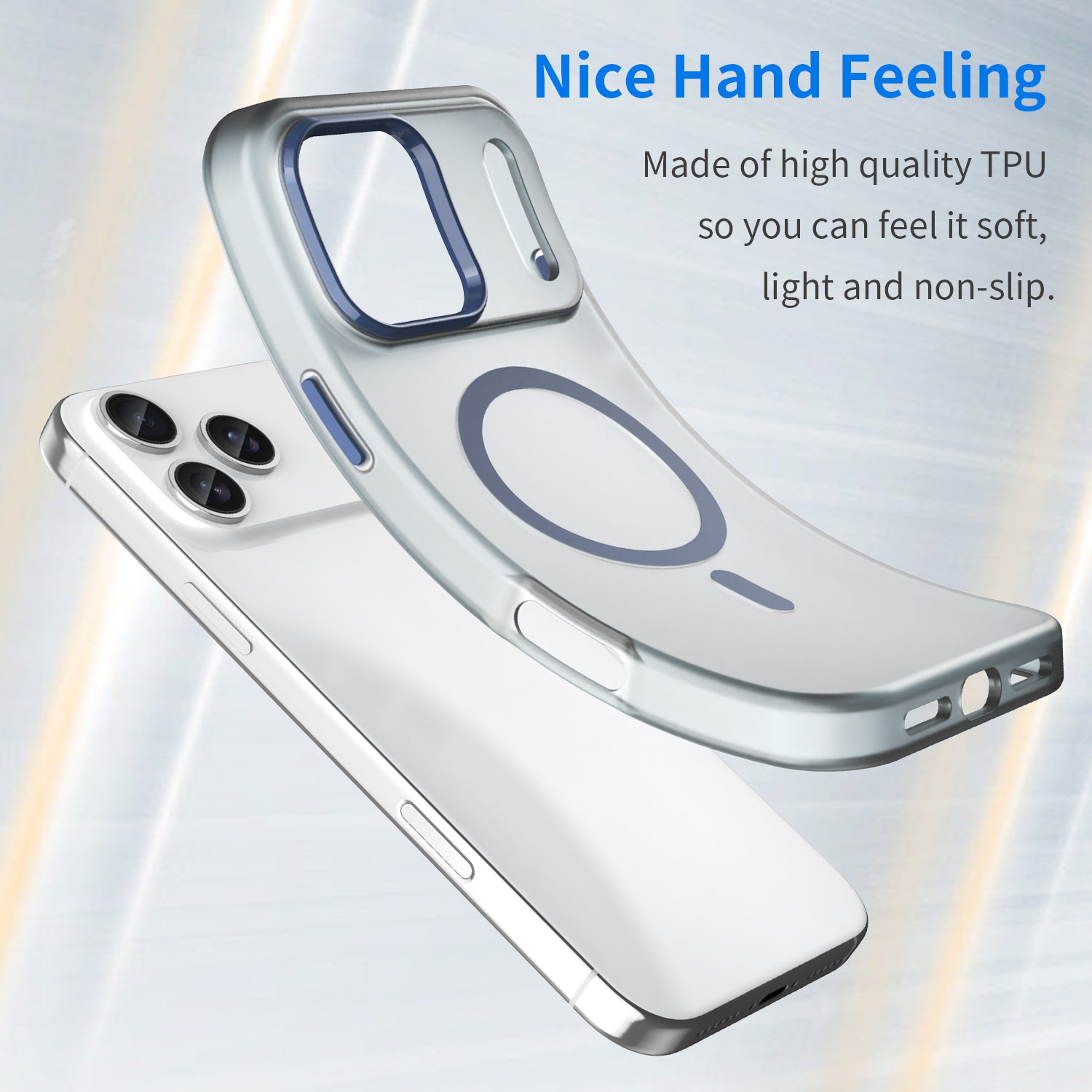 iPhone 17 Pro Max MagSafe Soft Matte Case [Navy]