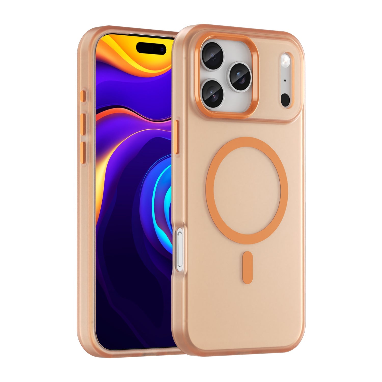 iPhone 18 Pro Max / 17 Pro Max MagSafe Soft Matte Case [Orange]