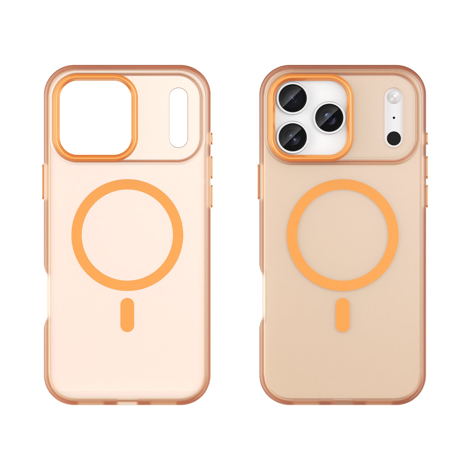 iPhone 17 Pro Max MagSafe Soft Matte Case [Orange]