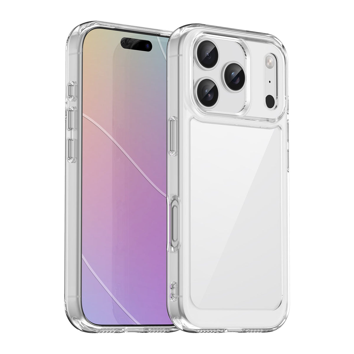 iPhone 18 Pro / 17 Pro Soft TPU Bumper Case [Clear]