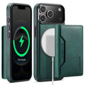 iPhone 18 Pro Max / 17 Pro Max DG.Ming MagSafe Wallet Case [Green] - Green