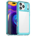 Apple iPhone 17 Pro Max Soft TPU Bumper Case [Clear Blue] - Clear Blue