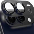 iPhone Duo AR+AF Matte Alloy Camera Island Lens Protector [Black] - Black