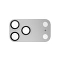 iPhone 18 Pro Max MAGEASY LenzShield Metal Camera Lens Protector [Silver] - Silver