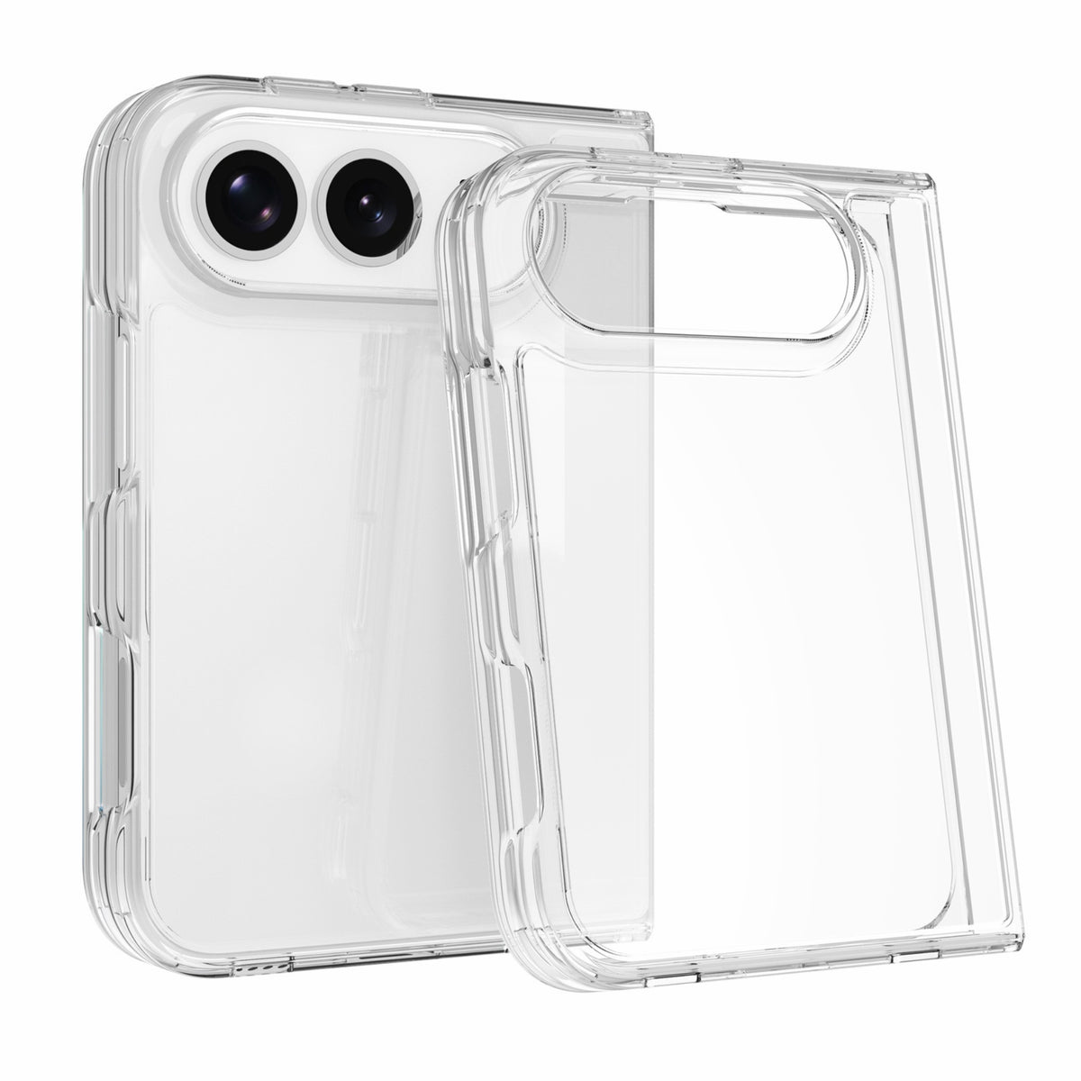 iPhone Duo Clear Crystal Hard PC Case – Ultra Slim Transparent Shell