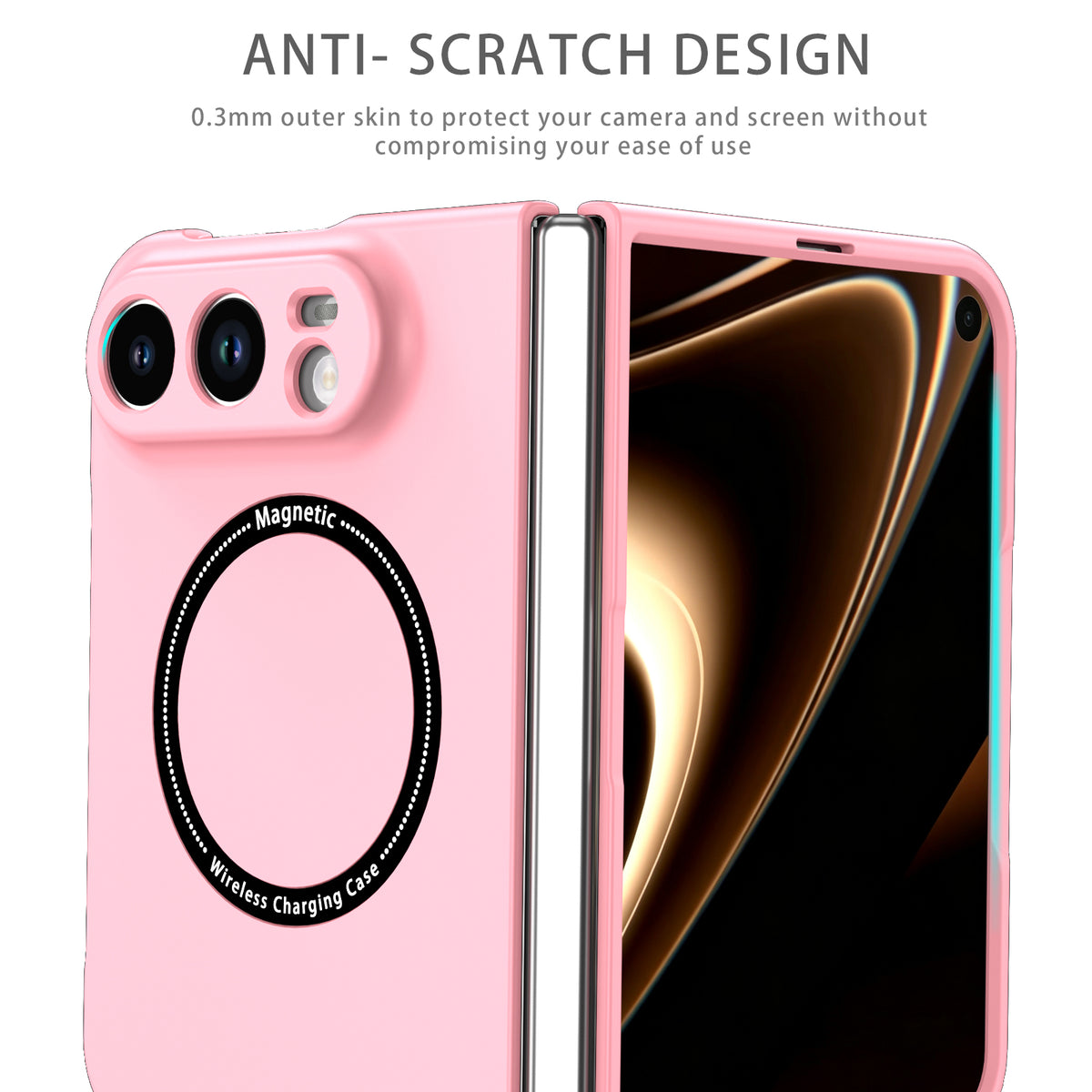 iPhone Duo Magnetic Ring Case [Pink]