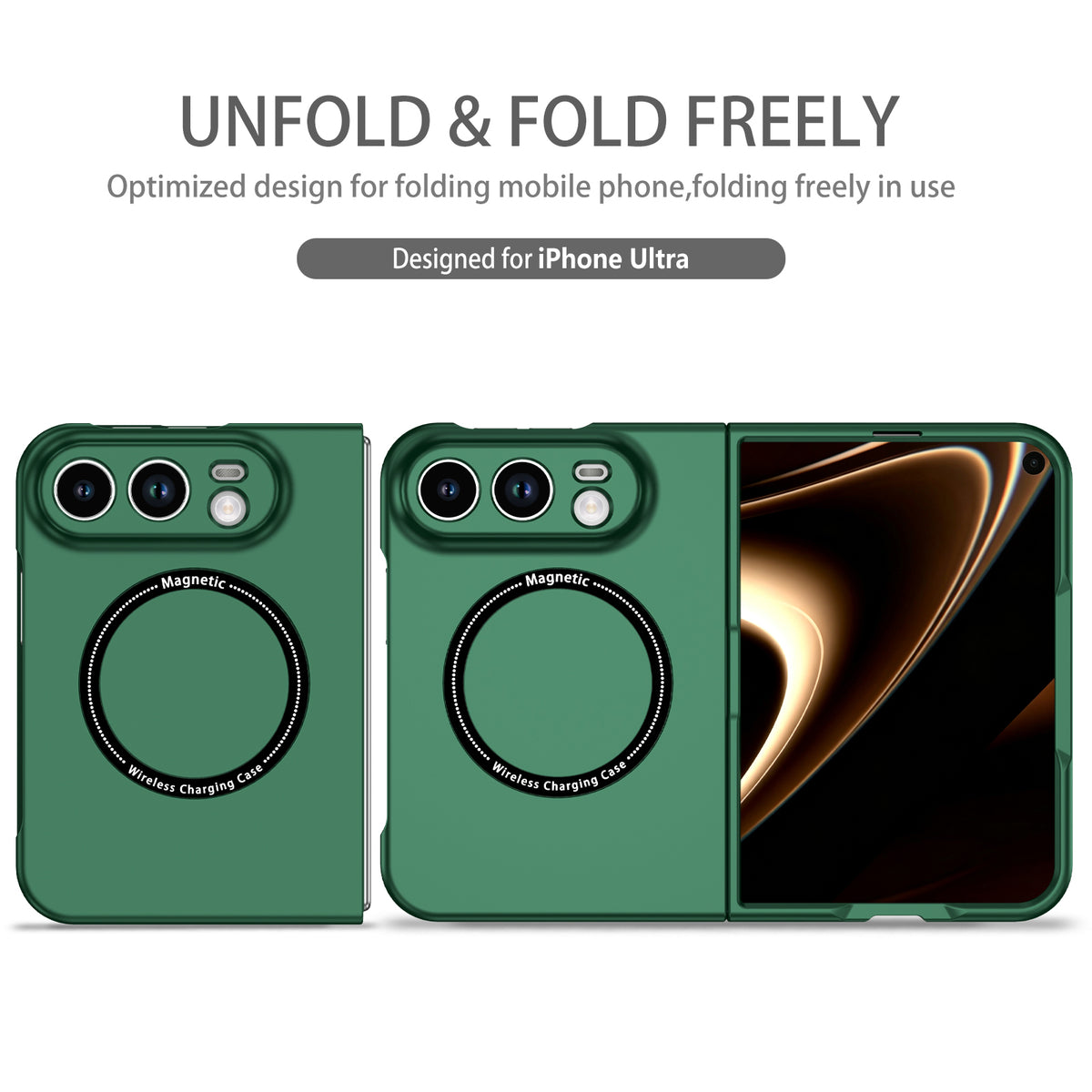 iPhone Duo Magnetic Ring Case [Teal]