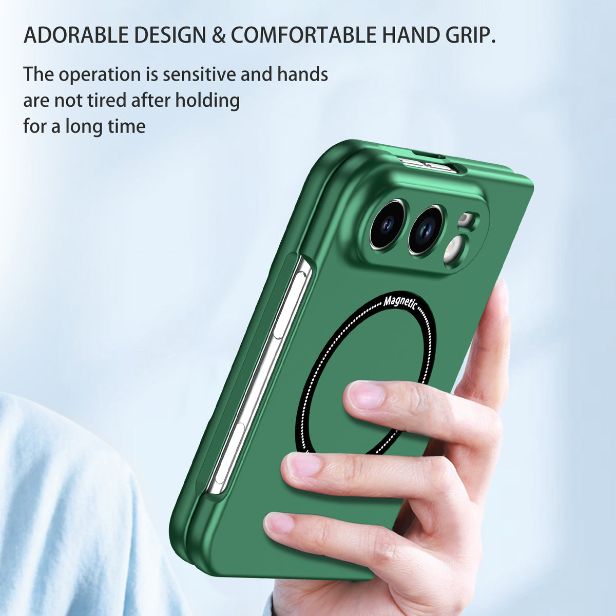 iPhone Duo Magnetic Ring Case [Teal]