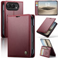 iPhone Duo CaseMe Retro Wallet Case [Maroon] - Maroon