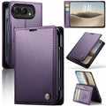 iPhone Duo CaseMe Retro Wallet Case [Purple] - Purple