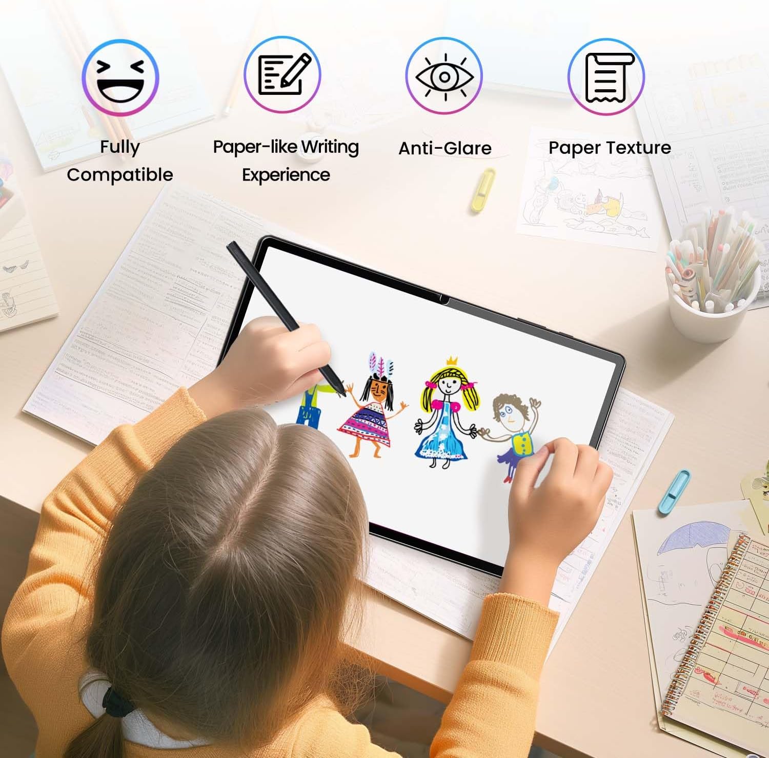 Lenovo Idea Tab Plus (12.1-inch, 2025, TB361FU) Paperfeel Screen Protector