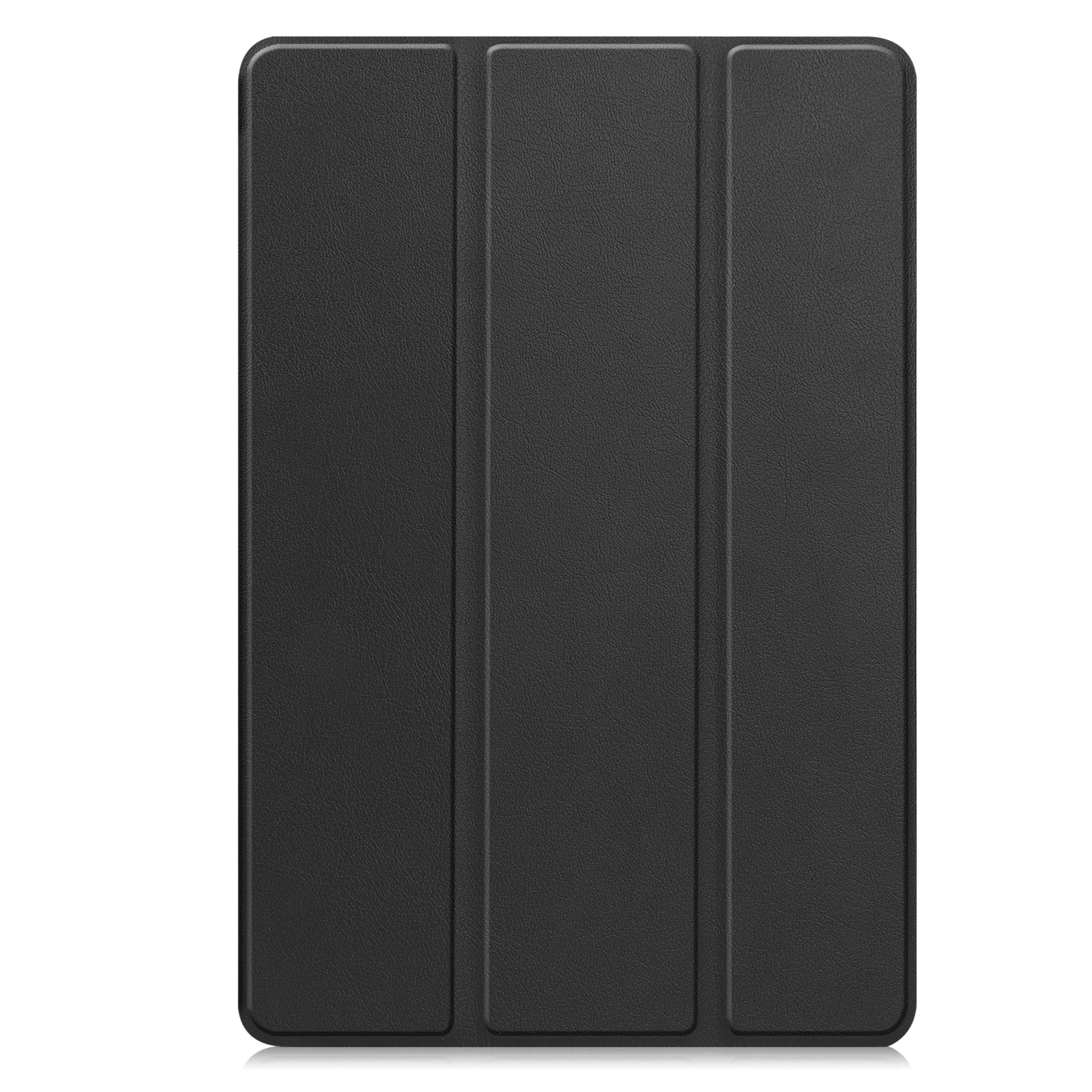 KST Tri-fold PU Leather Case for Lenovo Idea Tab Plus (12.1-inch, 2025, TB361FU) [Black]