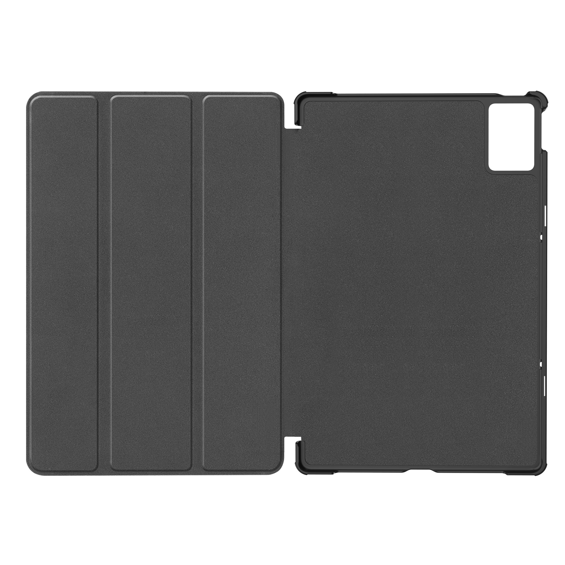 KST Tri-fold PU Leather Case for Lenovo Idea Tab Plus (12.1-inch, 2025, TB361FU)[Navy]