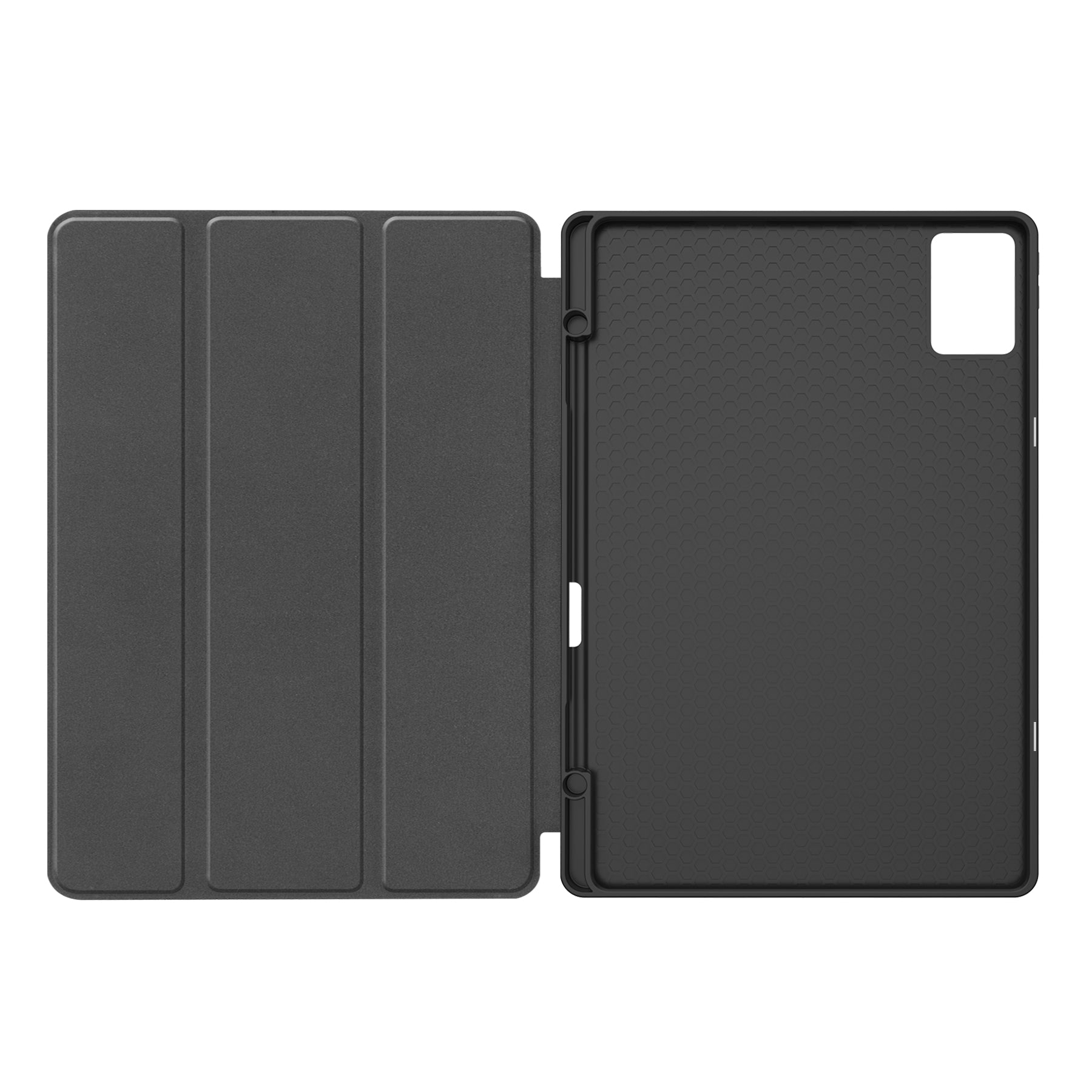Lenovo Idea Tab Plus 12.1 2025 TB361FU Tri Fold Pen Holder Case [Black]