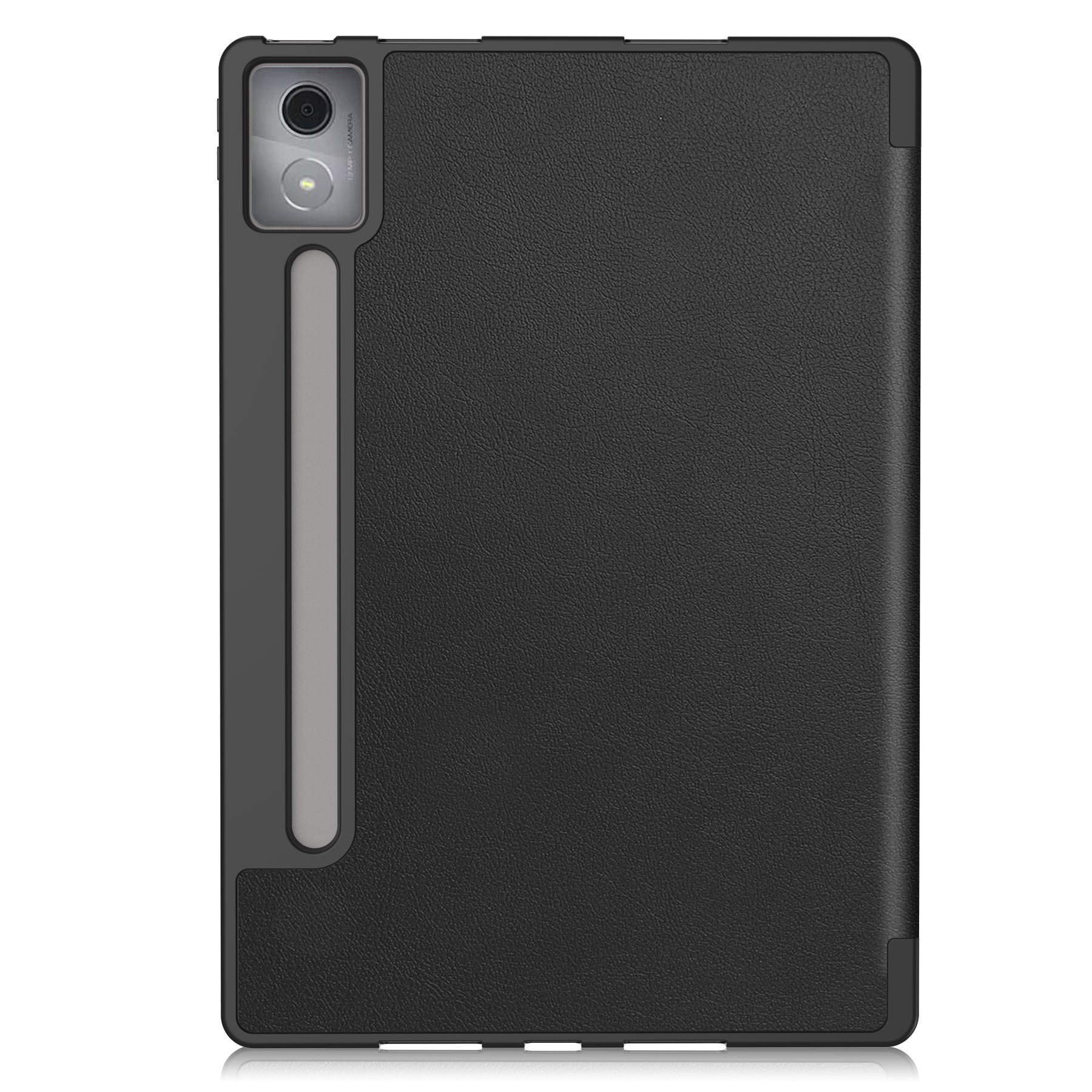 Lenovo Idea Tab Pro 12.7 TB373FU X620 Tri Fold Pen Holder Case [Black]