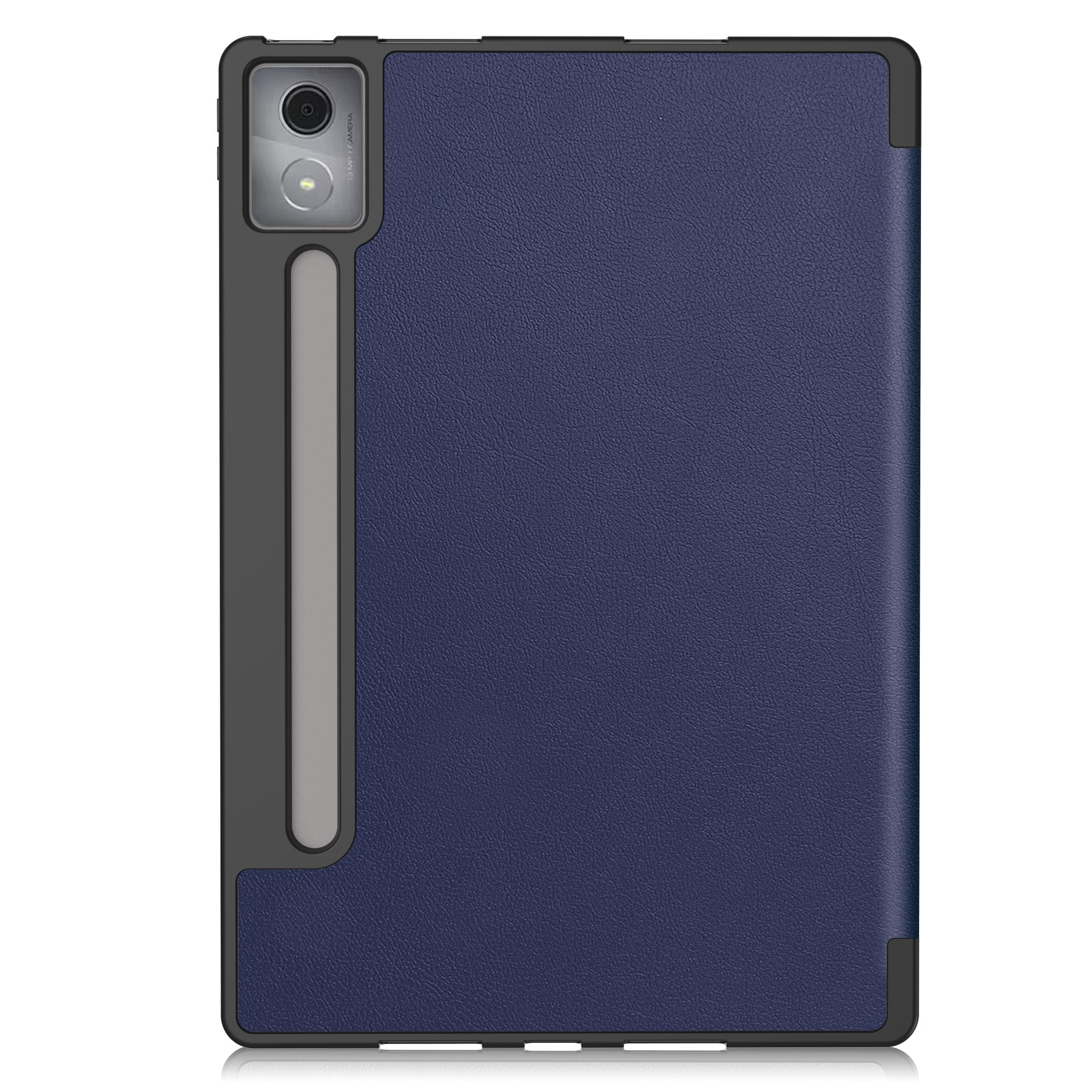 Lenovo Idea Tab Pro 12.7 TB373FU X620 Tri Fold Pen Holder Case [Navy]