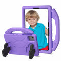 Lenovo Idea Tab 11 (11-inch, 2025, TB336FU) Kids EVA Shockproof Thumb Stand Case (Purple) - Purple