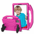 Lenovo Idea Tab 11 (11-inch, 2025, TB336FU) Kids EVA Shockproof Thumb Stand Case (Rose) - Rose