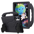 Lenovo Idea Tab Plus 12.1 2025 TB361FU Kids EVA Shockproof Thumb Stand Case (Black) - Black