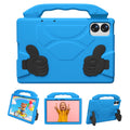 Lenovo Idea Tab Plus 12.1 2025 TB361FU Kids EVA Shockproof Thumb Stand Case (Blue) - Blue