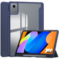 Smart Acrylic Tri-Fold Case with Pen Slot for Lenovo Idea Tab 11 (11-inch 2025) [Navy] - Navy