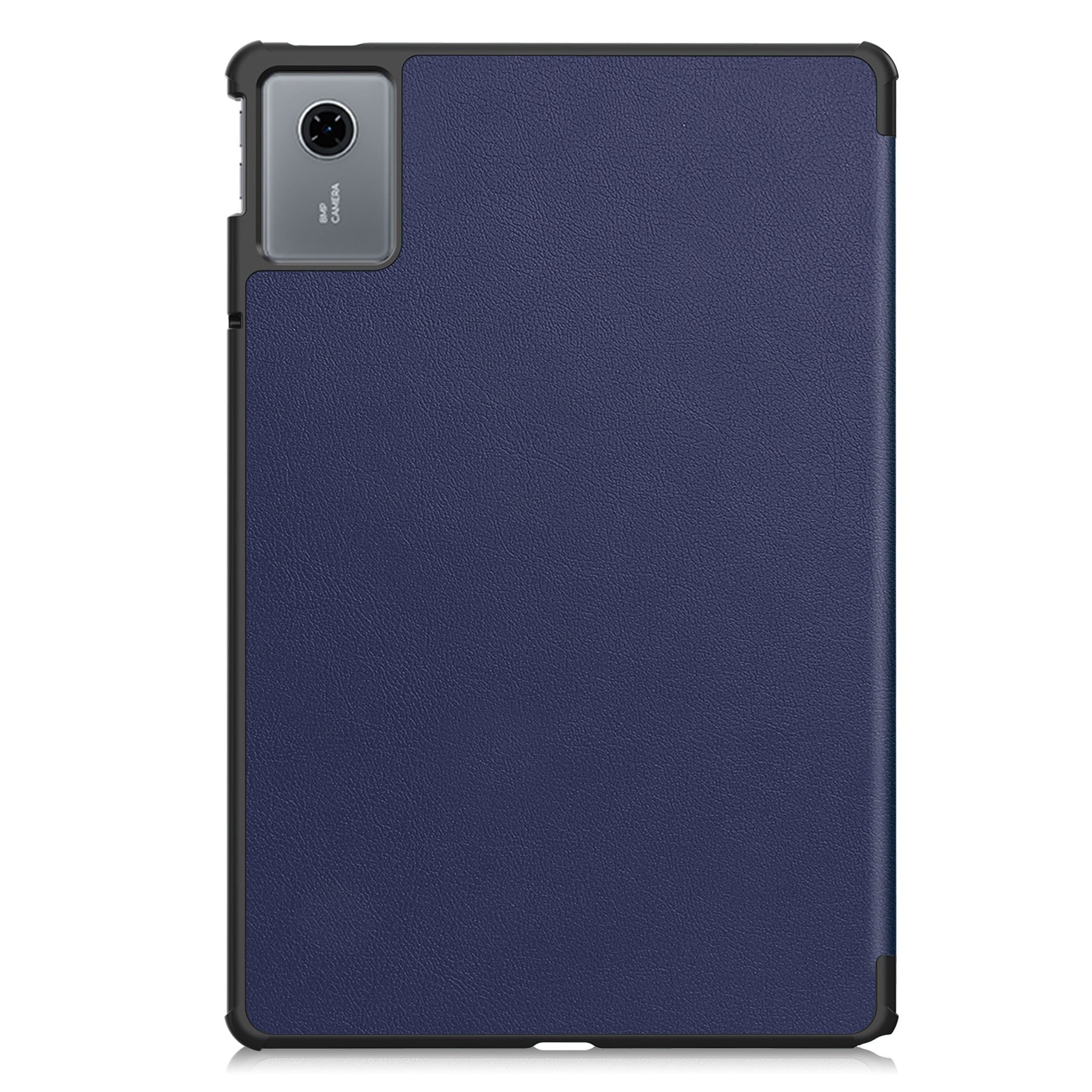 KST Tri-fold PU Leather Case for Lenovo Idea Tab 11 (11-inch, 2025, TB336FU) [Navy]