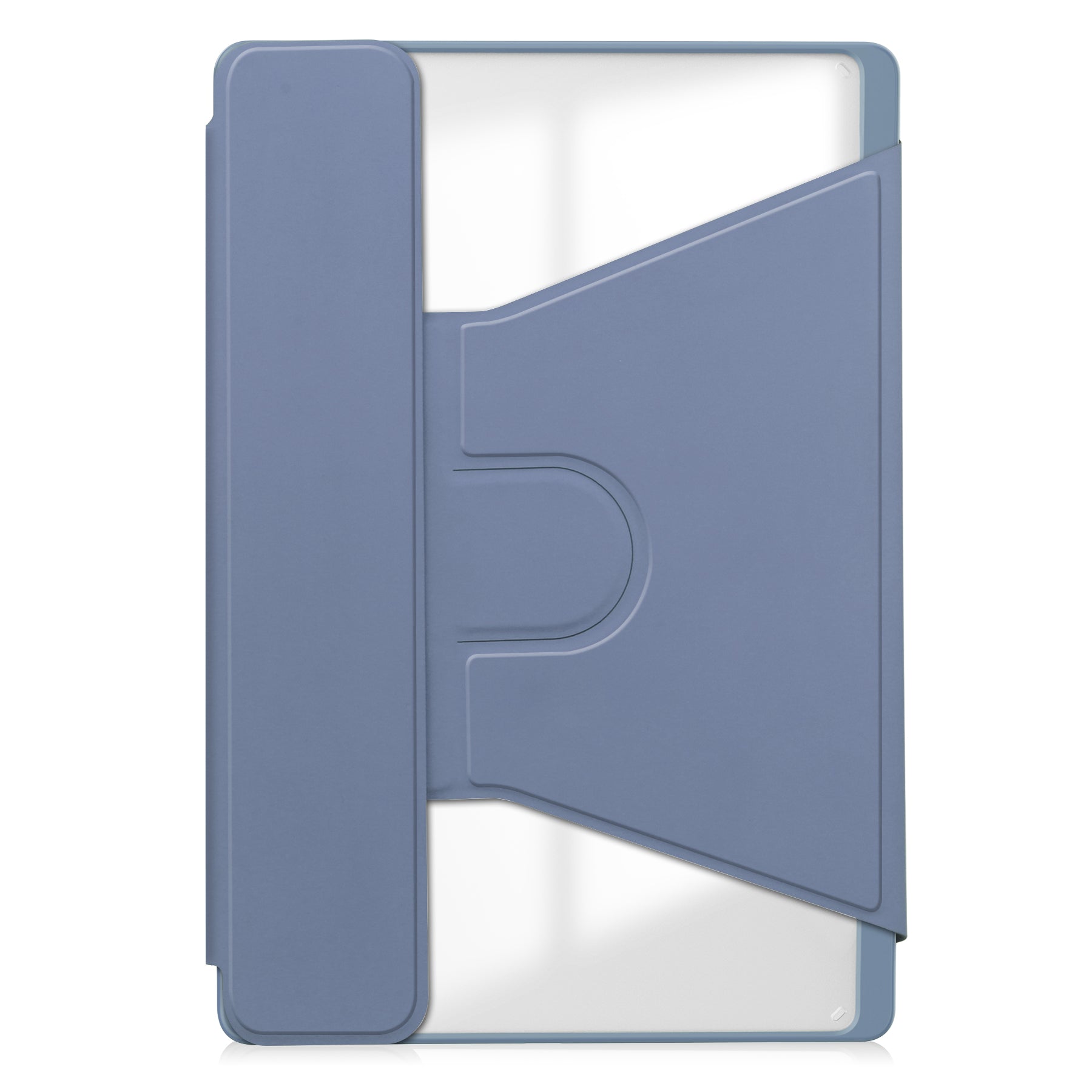 Rotating Acrylic Back PU Leather Case for Lenovo Tab M11 TB330FU with Pencil Holder [Lavender]