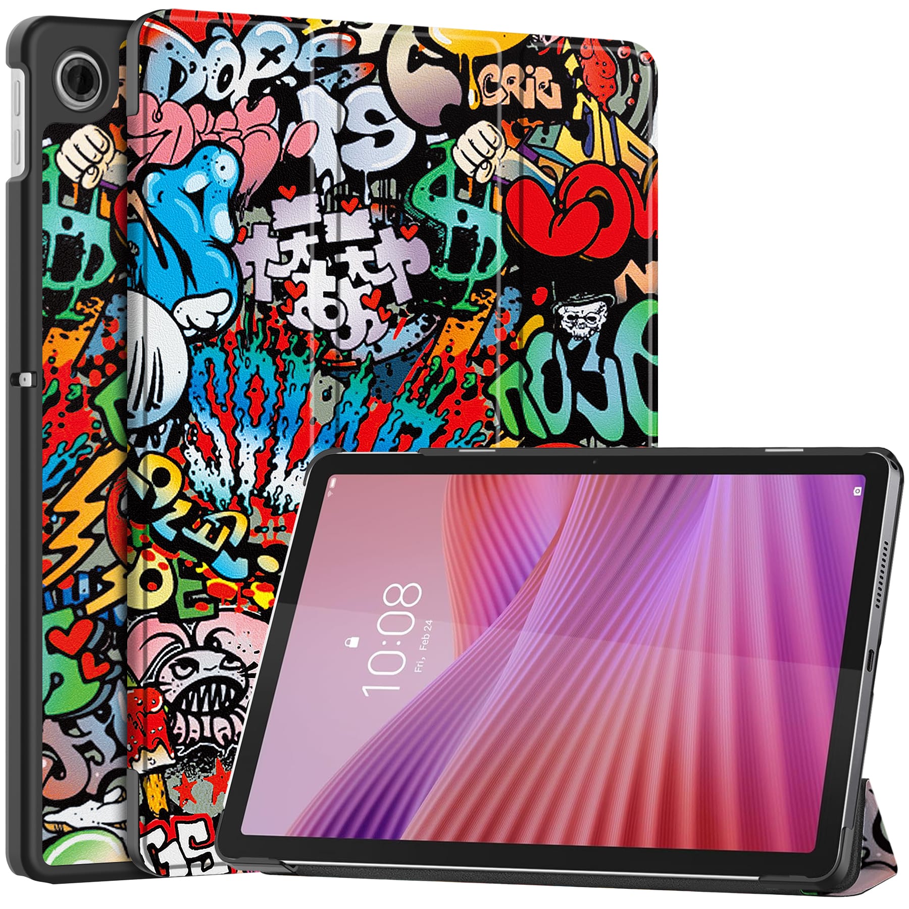Lenovo Tab 10.1" 2025 TB311 Designer Tri-Fold Case (LazyCat)