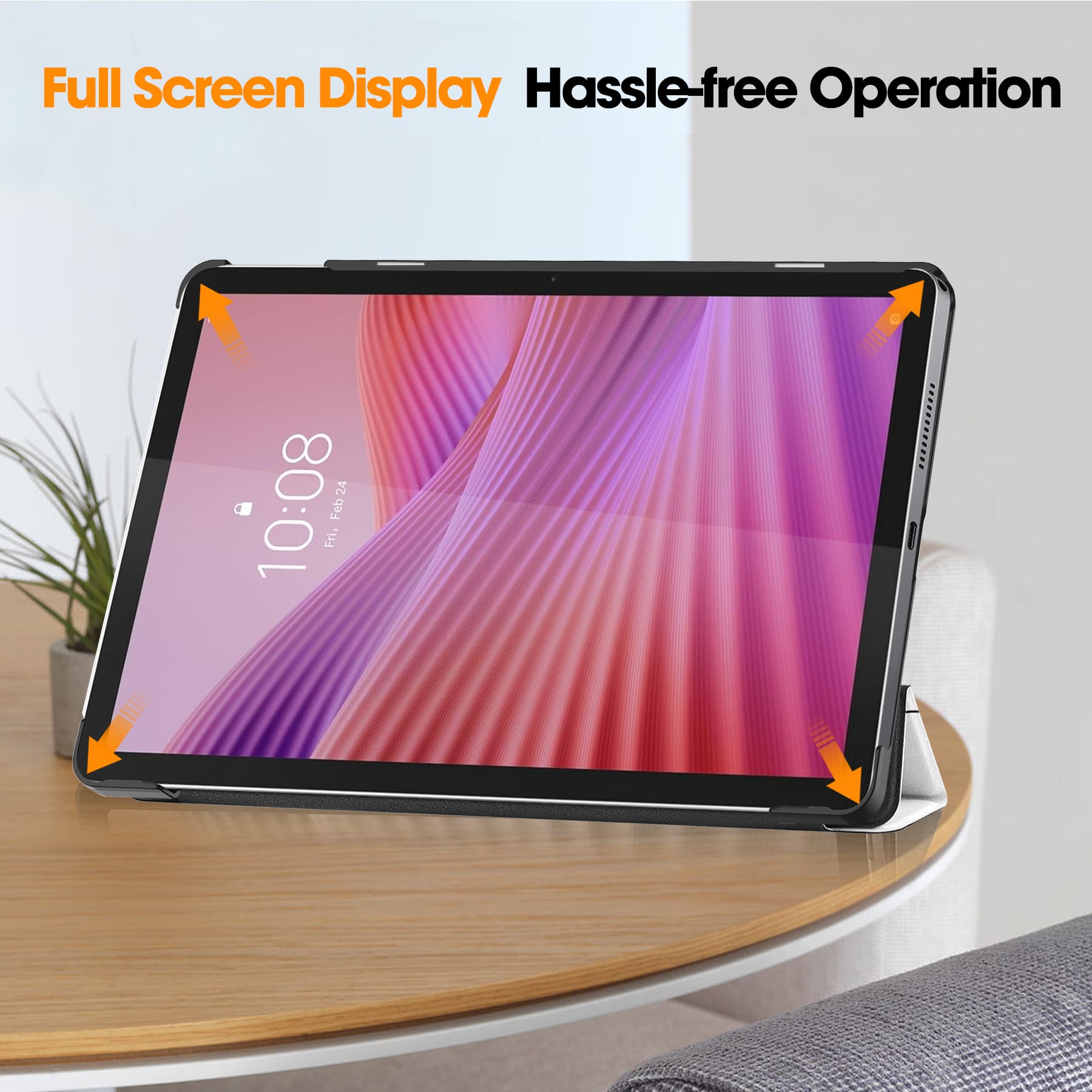 Lenovo Tab 10.1" 2025 TB311 Designer Tri-Fold Case (Graffiti)